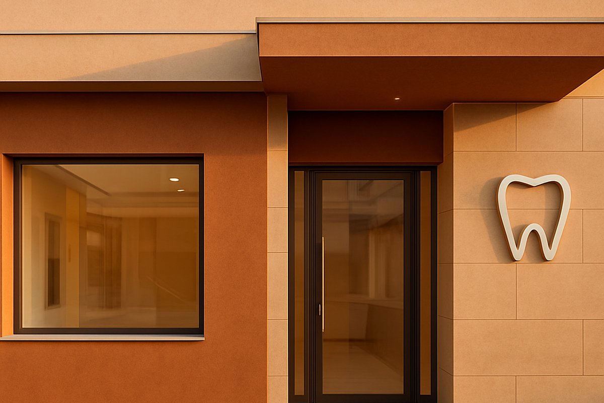 Recepción de la Clínica Dental Central en Cuenca